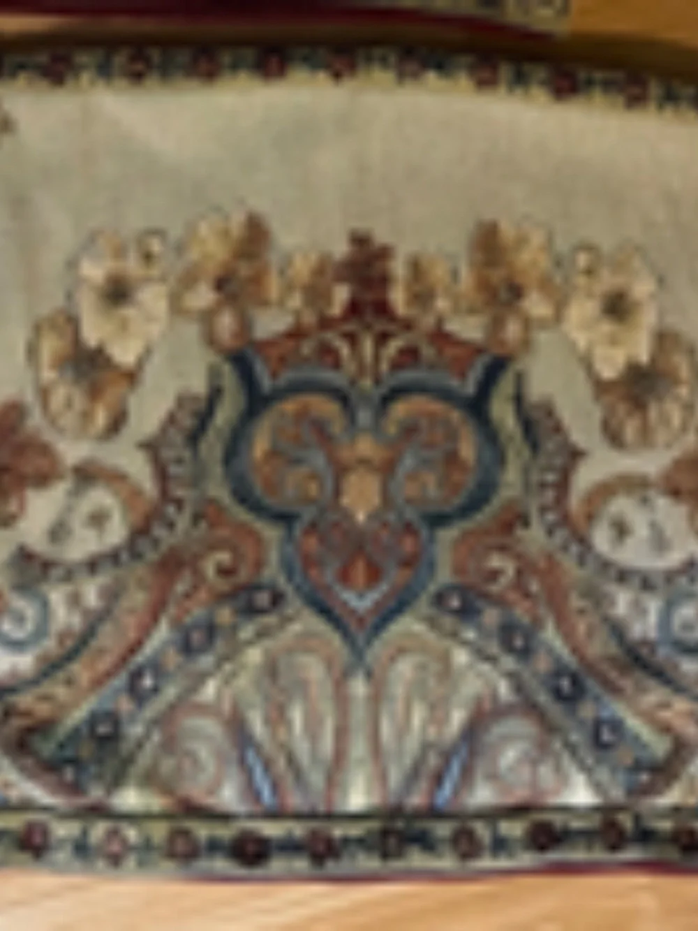 Soft Surroundings Tapestry Pillow Shams Set of 2 Floral Paisley